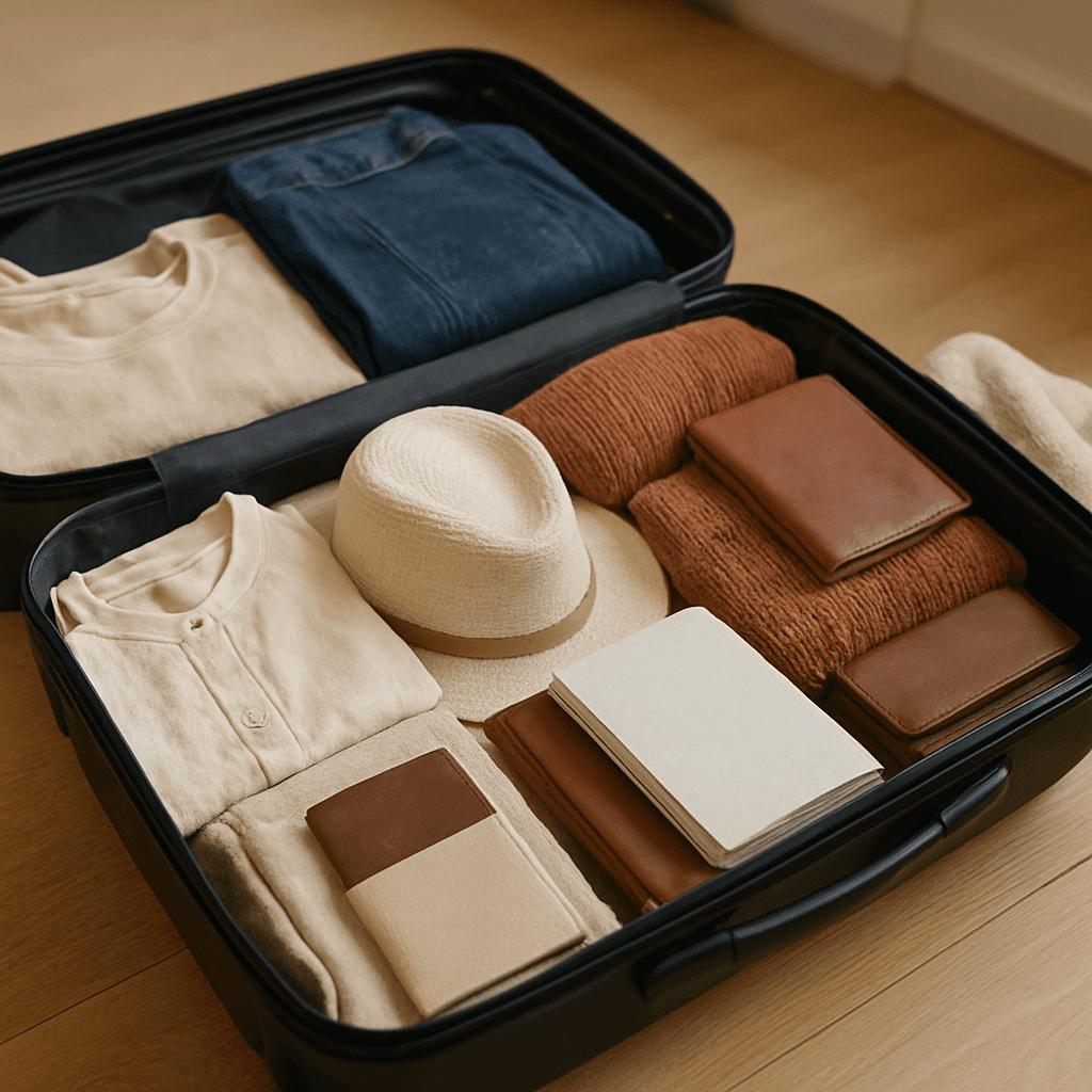 Valise capsule 7 jours : la liste parfaite selon la météo