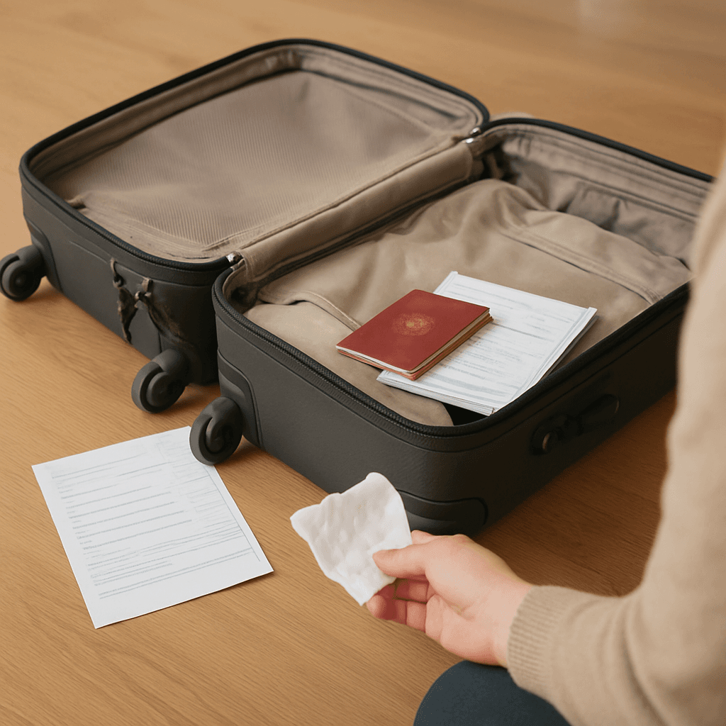 Valise cassée en voyage : preuves, constat et recours