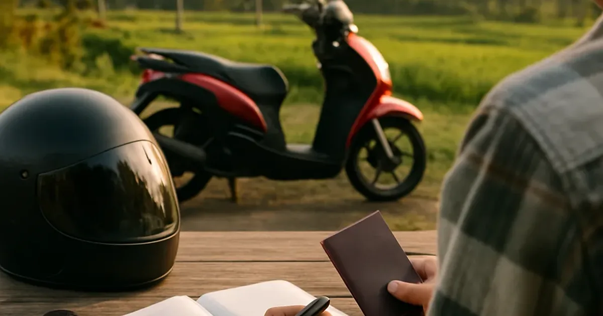 Scooter en Indonésie : permis, assurance et contrôles