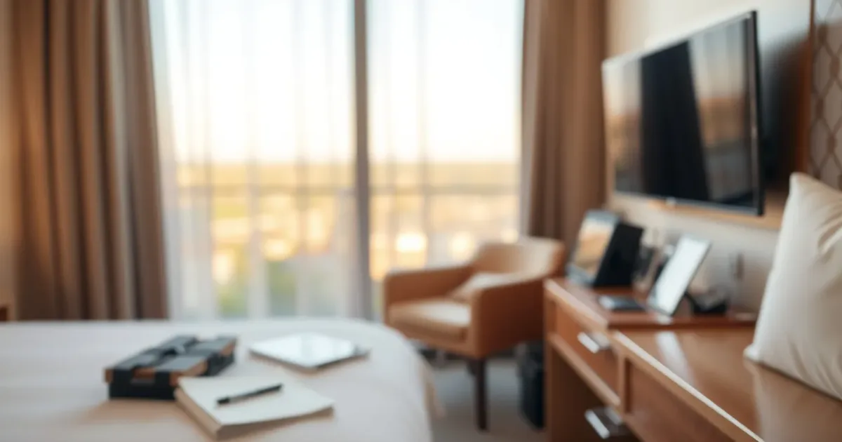 Plan anti-oubli : ma checklist photo en chambre d'hôtel