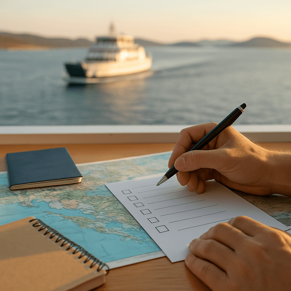 Croatie en ferry : itinéraire des îles + checklists