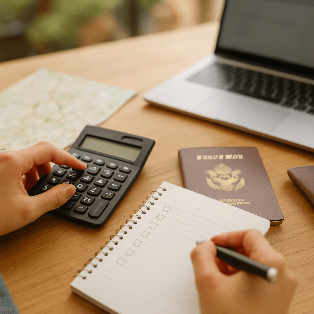 Budget voyage : calcul rapide en 30 min + checklist